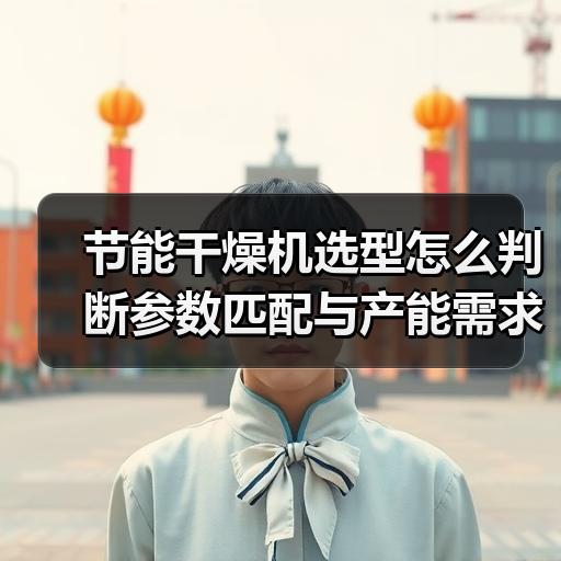 节能干燥机选型怎么判断参数匹配与产能需求