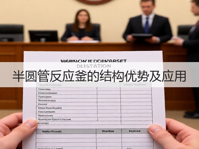 半圆管反应釜的结构优势及应用(图3)