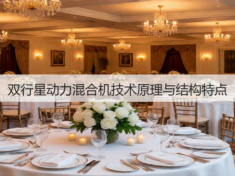 双行星动力混合机技术原理与结构特点