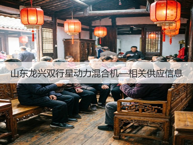 山东龙兴双行星动力混合机—相关供应信息(图2)