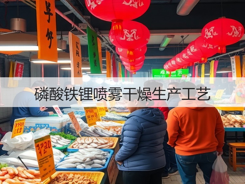 磷酸铁锂喷雾干燥生产工艺 磷酸铁锂喷雾干燥生产工艺