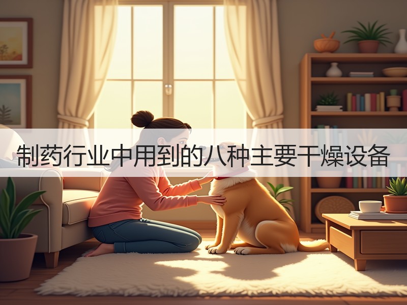 制药行业中用到的八种主要干燥设备