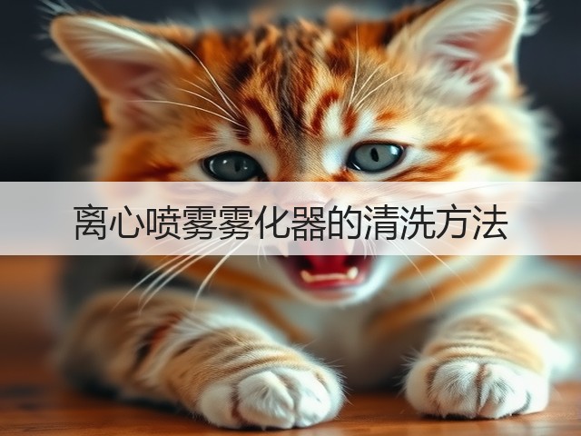 离心喷雾雾化器的清洗方法(图1) 离心喷雾雾化器的清洗方法(图1)