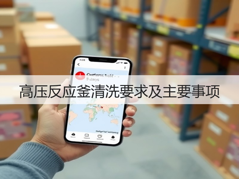 高压反应釜清洗要求及主要事项