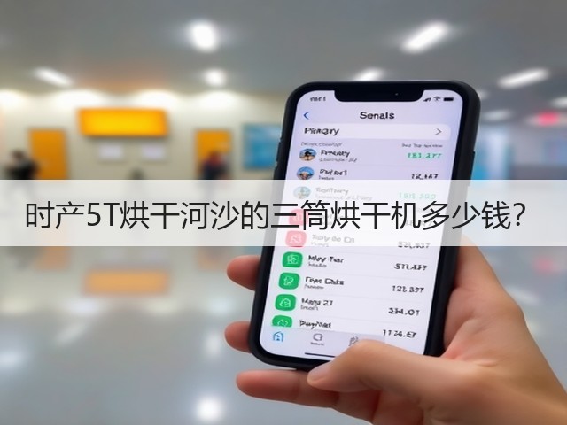 时产5T烘干河沙的三筒烘干机多少钱?(图2) 时产5T烘干河沙的三筒烘干机多少钱?(图2)