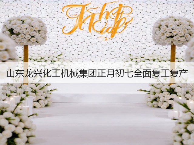 山东龙兴化工机械集团正月初七全面复工复产(图3) 山东龙兴化工机械集团正月初七全面复工复产(图3)