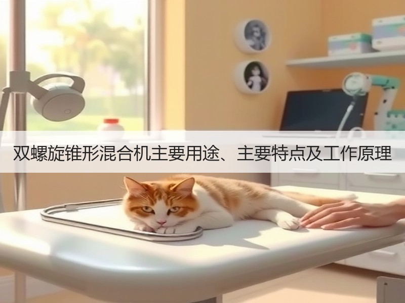 双螺旋锥形混合机主要用途、主要特点及工作原理 双螺旋锥形混合机主要用途、主要特点及工作原理