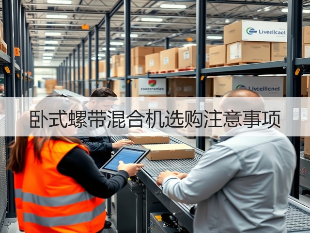 卧式螺带混合机选购注意事项(图2) 卧式螺带混合机选购注意事项(图2)