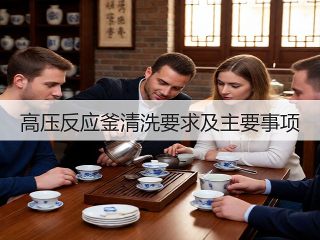 高压反应釜清洗要求及主要事项(图1) 高压反应釜清洗要求及主要事项(图1)