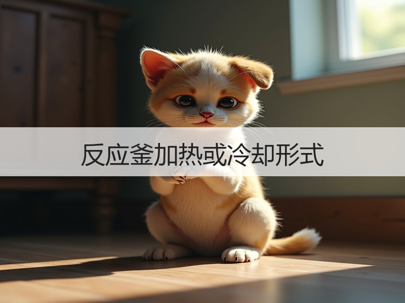 反应釜加热或冷却形式