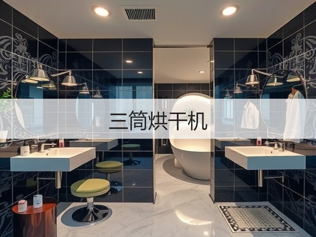 三筒烘干机(图1) 三筒烘干机(图1)