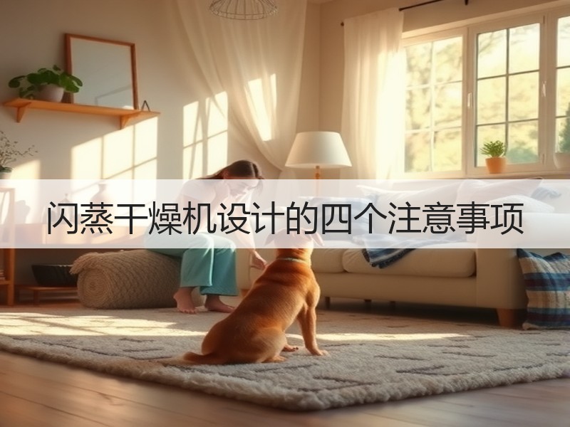 闪蒸干燥机设计的四个注意事项 闪蒸干燥机设计的四个注意事项