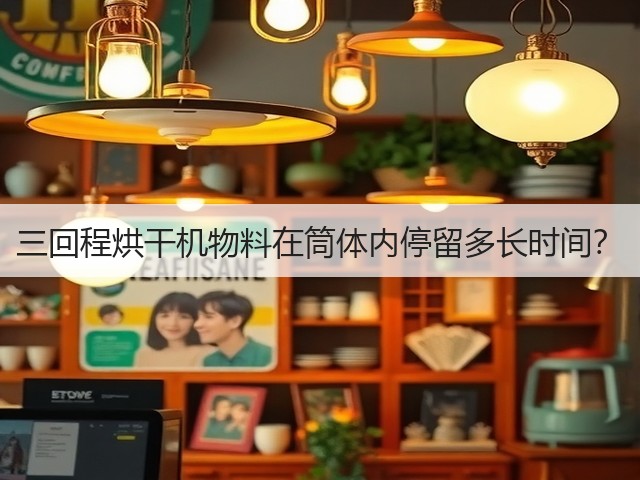 三回程烘干机物料在筒体内停留多长时间?(图1) 三回程烘干机物料在筒体内停留多长时间?(图1)