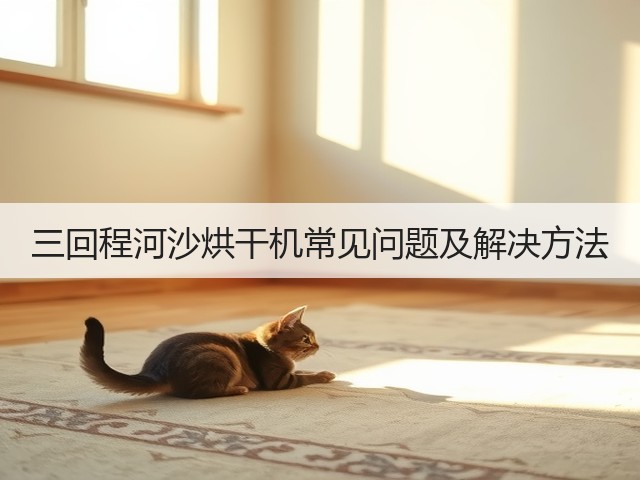 三回程河沙烘干机常见问题及解决方法(图2) 三回程河沙烘干机常见问题及解决方法(图2)