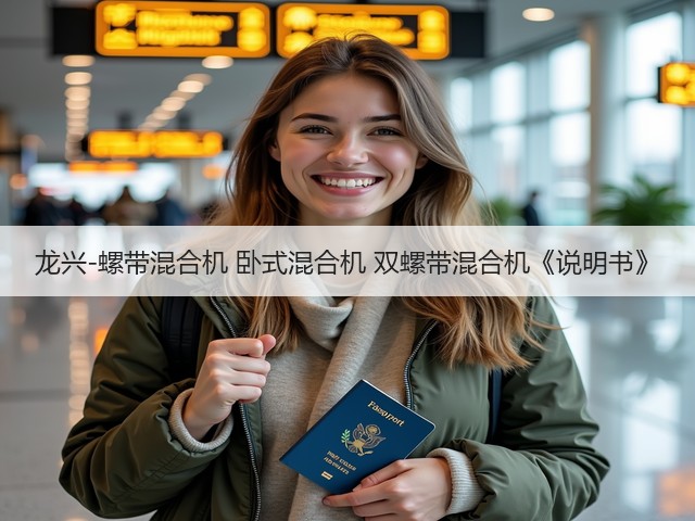 龙兴-螺带混合机 卧式混合机 双螺带混合机《说明书》(图3) 龙兴-螺带混合机 卧式混合机 双螺带混合机《说明书》(图3)