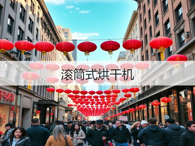 滚筒式烘干机(图2) 滚筒式烘干机(图2)