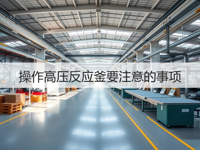 操作高压反应釜要注意的事项(图2)