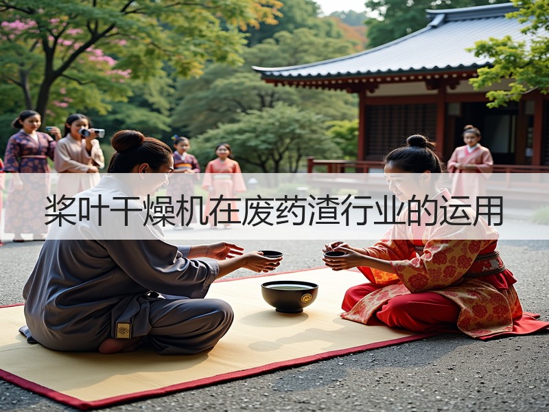 桨叶干燥机在废药渣行业的运用