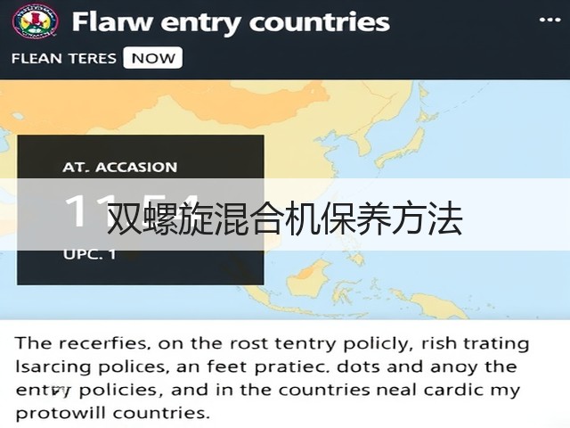 双螺旋混合机保养方法(图2)