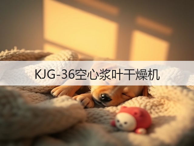 KJG-36空心浆叶干燥机(图2) KJG-36空心浆叶干燥机(图2)