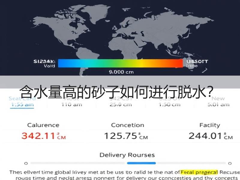 含水量高的砂子如何进行脱水？