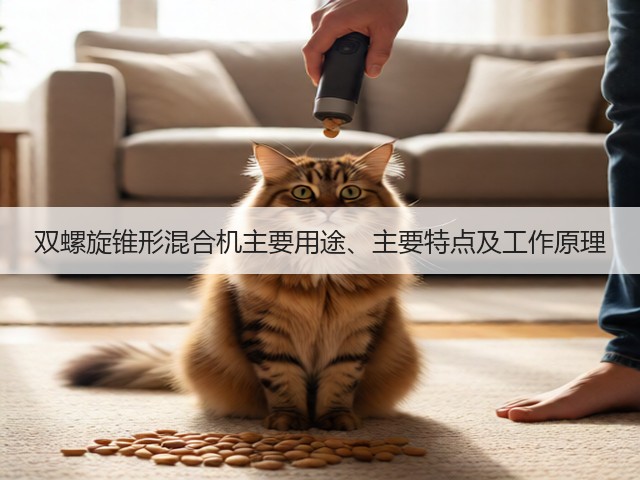 双螺旋锥形混合机主要用途、主要特点及工作原理(图2)