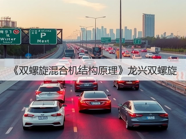 《双螺旋混合机结构原理》龙兴双螺旋(图2) 《双螺旋混合机结构原理》龙兴双螺旋(图2)