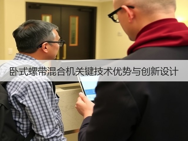 卧式螺带混合机关键技术优势与创新设计(图2)