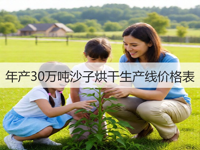 年产30万吨沙子烘干生产线价格表(图1) 年产30万吨沙子烘干生产线价格表(图1)