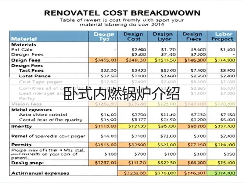 卧式内燃锅炉介绍 卧式内燃锅炉介绍