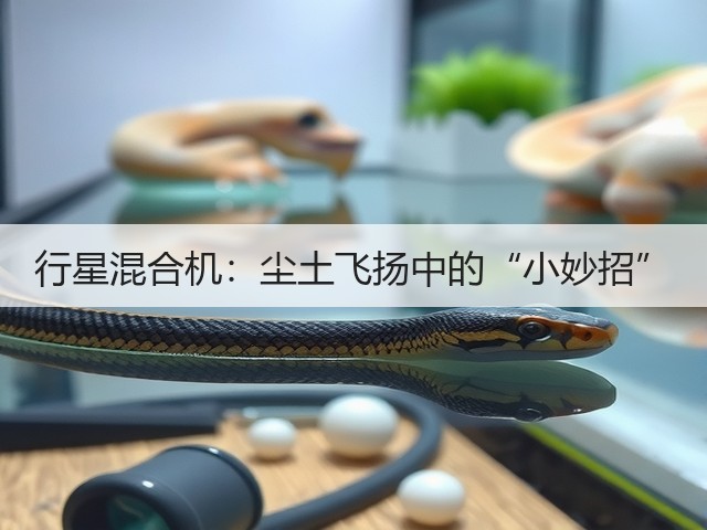 行星混合机:尘土飞扬中的“小妙招”(图2) 行星混合机:尘土飞扬中的“小妙招”(图2)