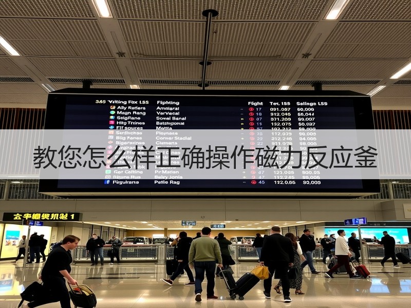 教您怎么样正确操作磁力反应釜
