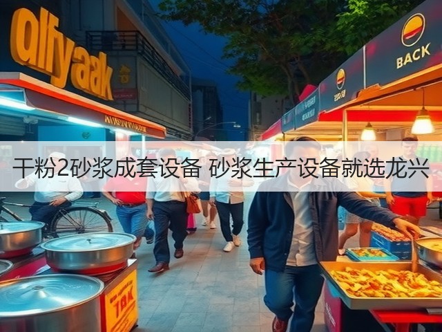 干粉2砂浆成套设备 砂浆生产设备就选龙兴(图1)
