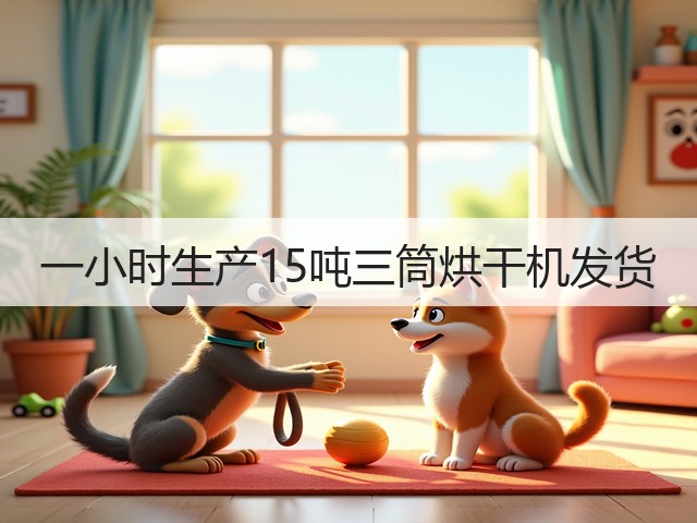 一小时生产15吨三筒烘干机发货(图1) 一小时生产15吨三筒烘干机发货(图1)
