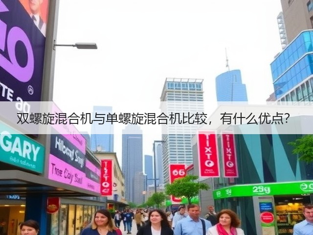 双螺旋混合机与单螺旋混合机比较，有什么优点？(图1)