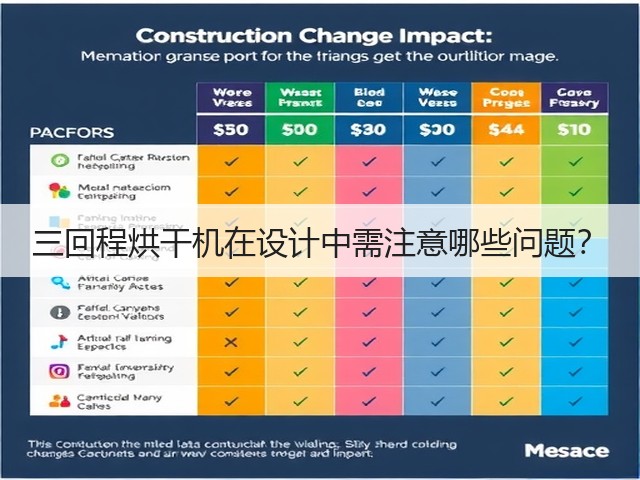 三回程烘干机在设计中需注意哪些问题?(图2) 三回程烘干机在设计中需注意哪些问题?(图2)