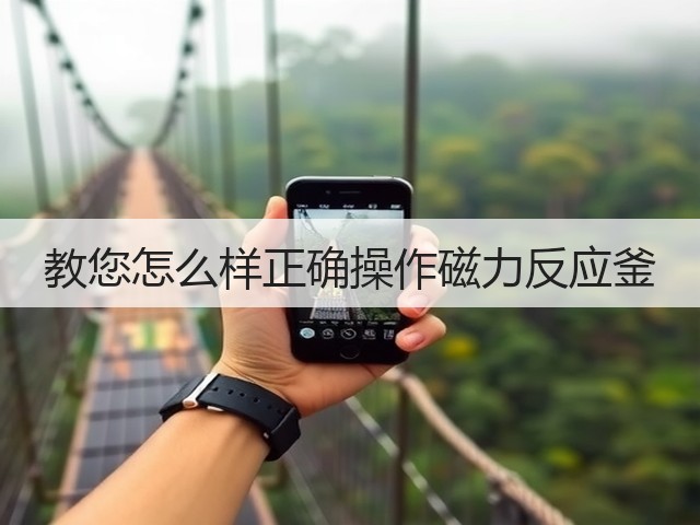 教您怎么样正确操作磁力反应釜(图2)