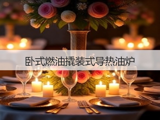 卧式燃油撬装式导热油炉(图1) 卧式燃油撬装式导热油炉(图1)