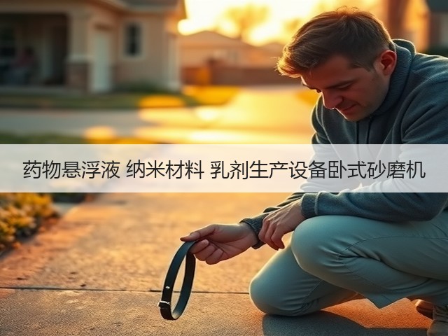 药物悬浮液 纳米材料 乳剂生产设备卧式砂磨机(图1)