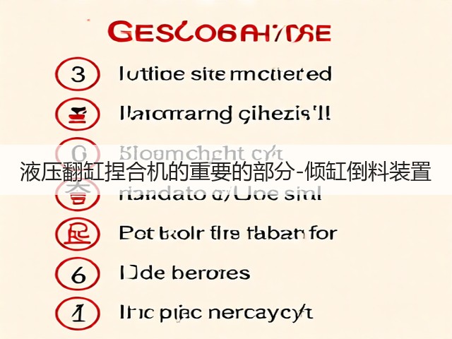 液压翻缸捏合机的重要的部分-倾缸倒料装置(图3) 液压翻缸捏合机的重要的部分-倾缸倒料装置(图3)