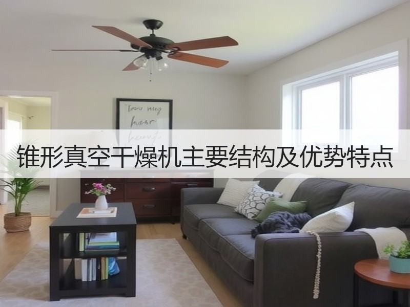 锥形真空干燥机主要结构及优势特点