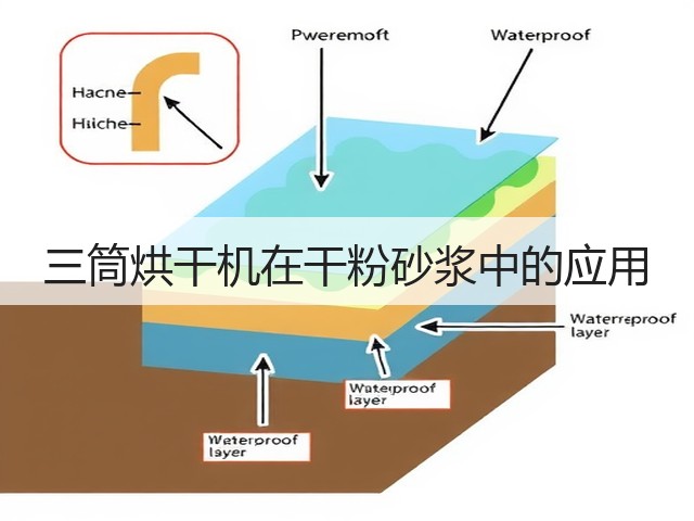 三筒烘干机在干粉砂浆中的应用(图1) 三筒烘干机在干粉砂浆中的应用(图1)