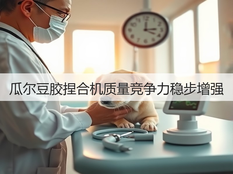 瓜尔豆胶捏合机质量竞争力稳步增强