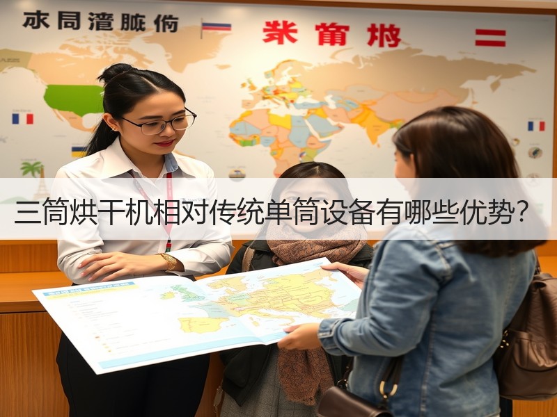 三筒烘干机相对传统单筒设备有哪些优势? 三筒烘干机相对传统单筒设备有哪些优势?