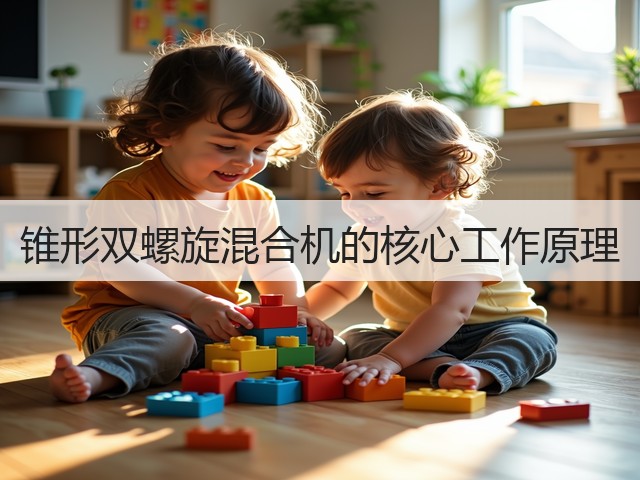 锥形双螺旋混合机的核心工作原理(图3) 锥形双螺旋混合机的核心工作原理(图3)