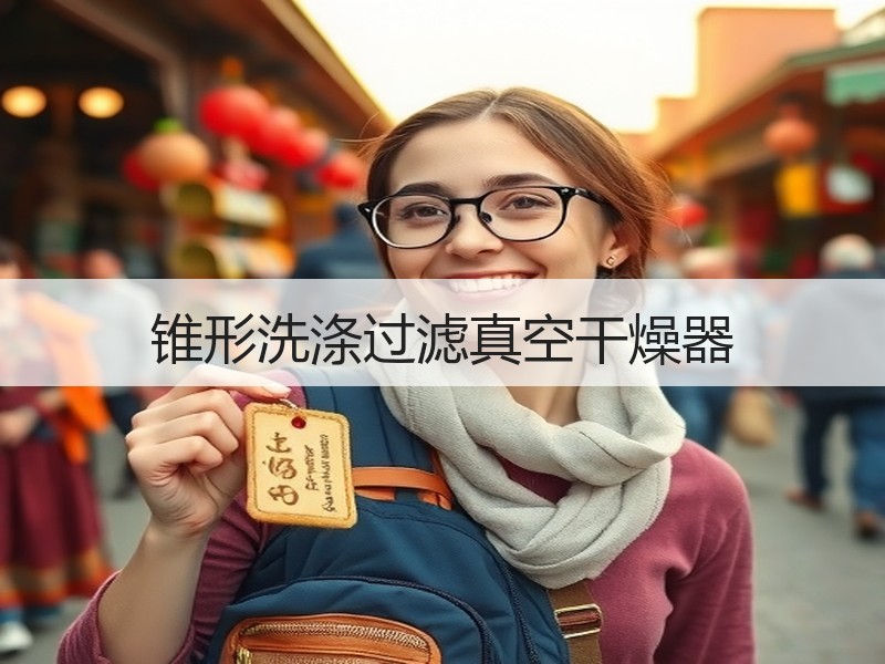 锥形洗涤过滤真空干燥器