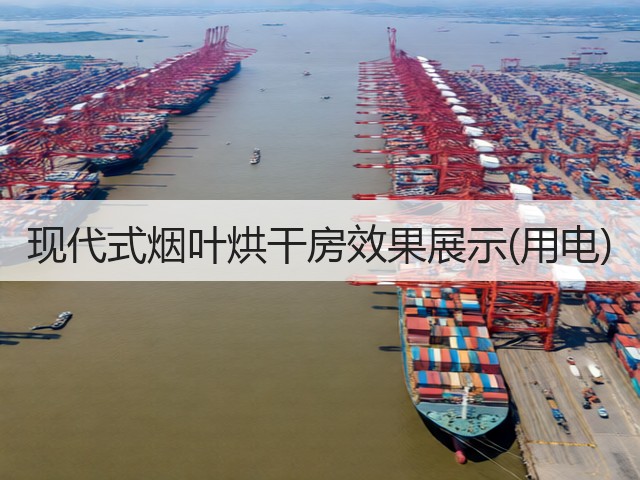 现代式烟叶烘干房效果展示(用电)(图2)