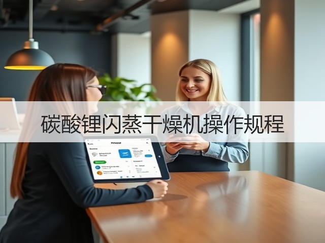 碳酸锂闪蒸干燥机操作规程(图3) 碳酸锂闪蒸干燥机操作规程(图3)