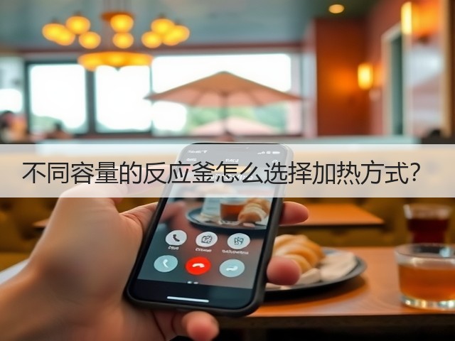 不同容量的反应釜怎么选择加热方式？(图3)