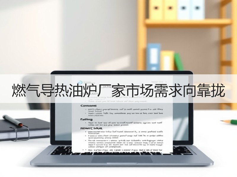 燃气导热油炉厂家市场需求向靠拢